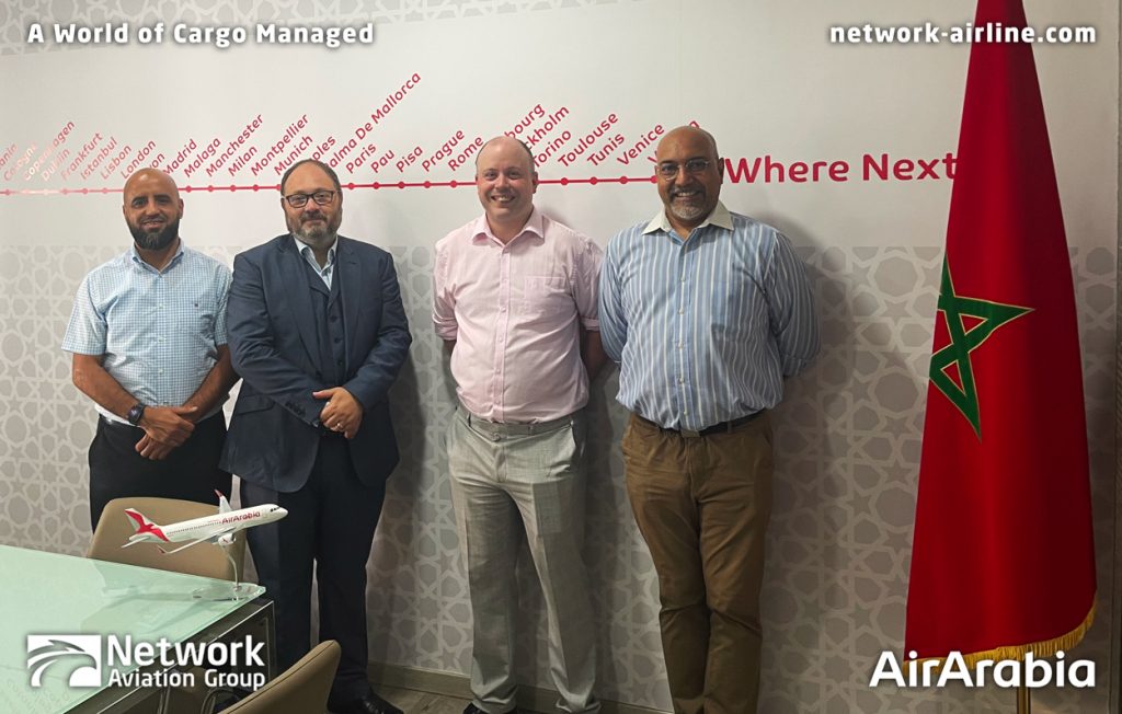 Florent Turlier and Daniel Gibbons Meet with Air Arabia in CMN, Casablanca - Network Aviation Group