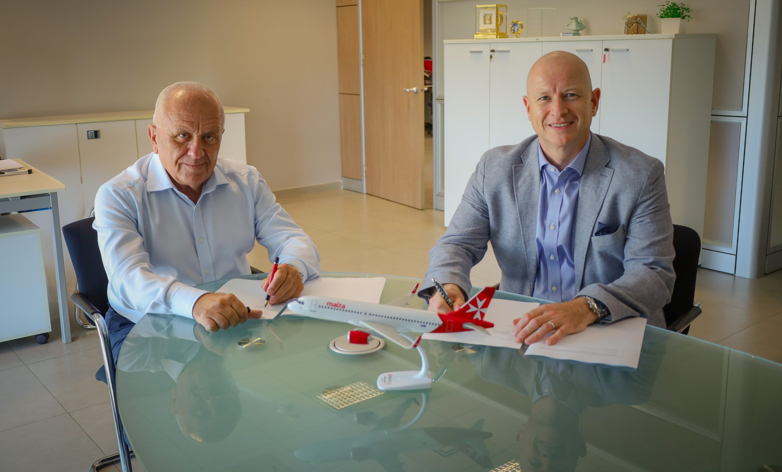 KM Malta Airlines Renews TCM Contract with NAS