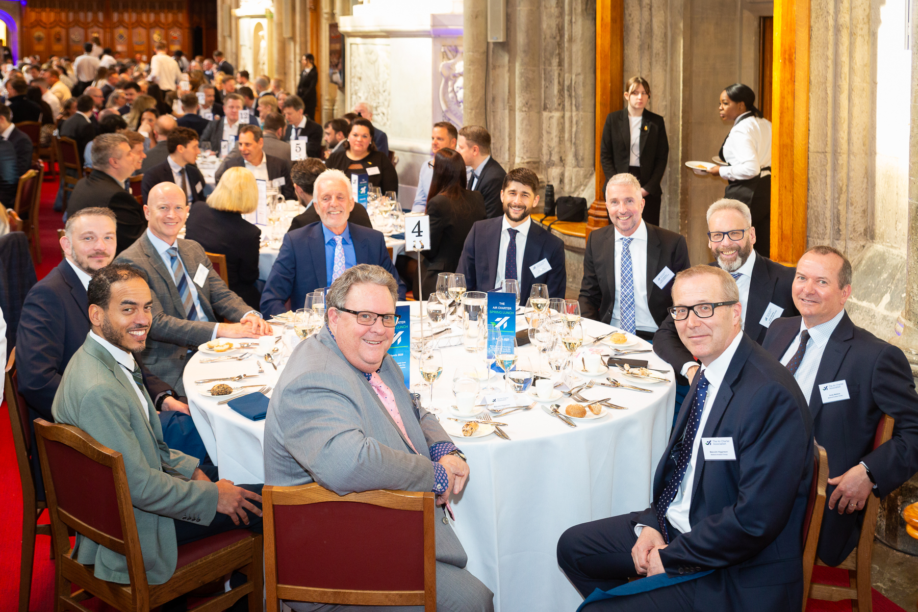 Network Aviation Group at the Air Charter Association's Spring Lunch 2025 in London, UK.