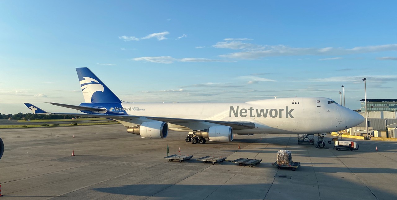 Network Airline Management's B747-400F TF-AKG Aircraft Gets a New Livery - Network Aviation Group