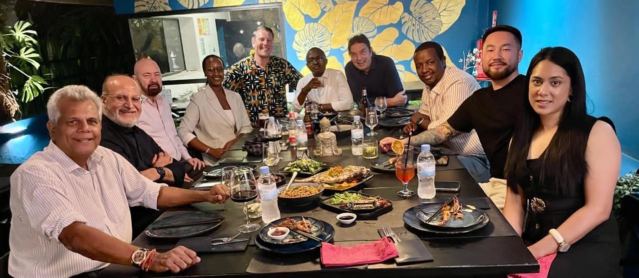 Our Network Aviation Group team, with some of our airline partners and industry colleagues at the Aviation Africa 2025 event in Kigali, Rwanda.