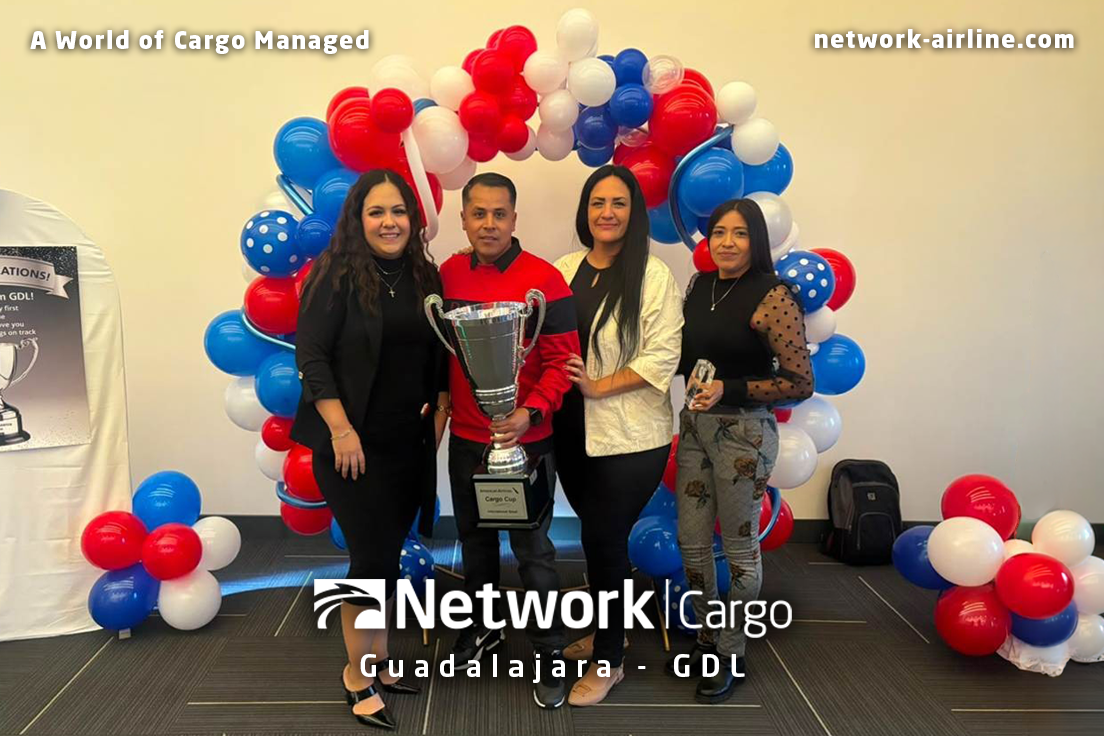 Network Cargo’s Team in Guadalajara Honoured with Cargo Cup - Network Aviation Group